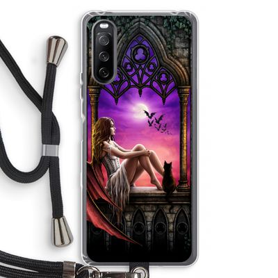Kinderen van de nacht: Sony Sony Xperia 10 III Transparant Hoesje met koord