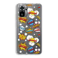 Pow Smack: Xiaomi Redmi Note 10S Transparant Hoesje