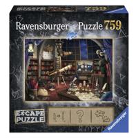 Ravensburger escape room puzzel - de sterrenwacht, 759st. - thumbnail