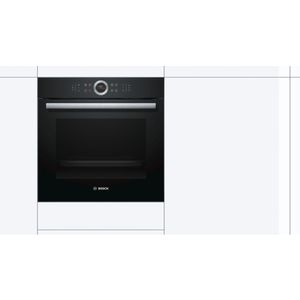 Bosch Serie 8 HBG635BB1 oven 71 l A+ Zwart, Roestvrijstaal