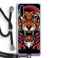 Tiger and Rattlesnakes: Huawei P30 Transparant Hoesje met koord