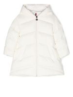 Moncler Enfant manteau à design matelassé - Blanc - thumbnail