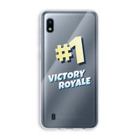 Victory Royale: Samsung Galaxy A10 Transparant Hoesje