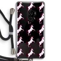 Musketon Unicorn: Xiaomi Mi Mix 2 Transparant Hoesje met koord
