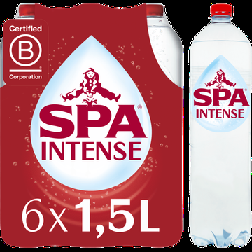 SPA INTENSE Bruisend Natuurlijk Mineraalwater 6x1,5L bij Jumbo