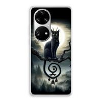 Moonlight Companions: Huawei P50 Pro Transparant Hoesje
