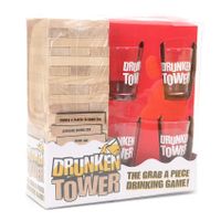 Drunken Tower - Jenga Drankspel - Met opdrachten - thumbnail