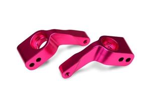 Traxxas - Stub axle carriers (2) aluminum (pink-anodized) (TRX-3652P)