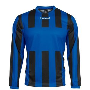 Hummel 111115 Madrid Shirt l.m. - Black-Royal - S