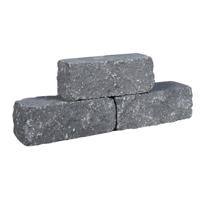 10 stuks! Cliffwalling antraciet 30x12x12 cm - Gardenlux