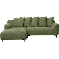 Bank Elsa met chaise longue links - stof Anthology - groen - Leen Bakker