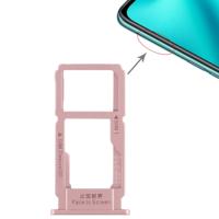 SIM-kaarthouder + SIM-kaarthouder / Micro SD-kaart lade voor tegenstander R11 Plus (Rose goud)