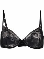 La Perla soutien-gorge à effet de transparence - Noir