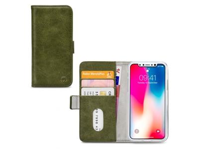 Mobilize Mobilize Elite Gelly Wallet Book Case Apple iPhone Xs Max Green