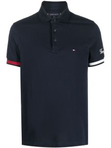 Tommy Hilfiger Poloshirt met geborduurd logo - Blauw