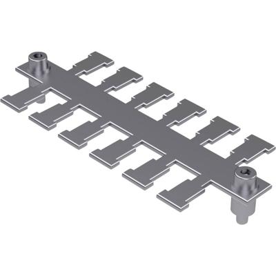 Hebotec 1041-012C Kabelafvoerrail RVS 1 stuk(s)