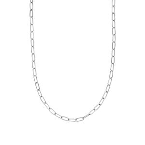 CO88 Collection Elemental 8CN 26164 Stalen collier - 38 + 5 cm - Zilverkleurig