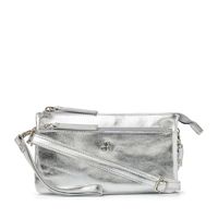 dR Amsterdam Clutch/Schoudertasje Metallics Zilver - thumbnail