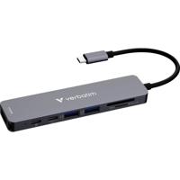 Verbatim Essentials 32158 USB-hub 5 GBit/s Grijs