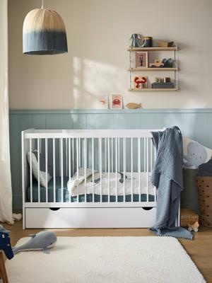 Verstelbaar babybed 70x140cm HOLIDAYS LINE wit