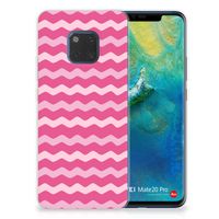 Huawei Mate 20 Pro TPU bumper Waves Pink - thumbnail