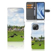 Xiaomi 11 Lite 5G NE | Mi 11 Lite | Telefoonhoesje | Met pasjeshouder | Koeien