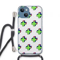 8-bit N°10: iPhone 13 mini Transparant Hoesje met koord