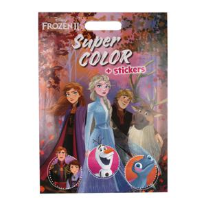 Boek Specials Nederland BV Walt Super Color Kleurboek Frozen