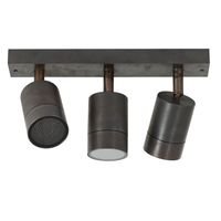 Focus Triple Plafondlamp Brons