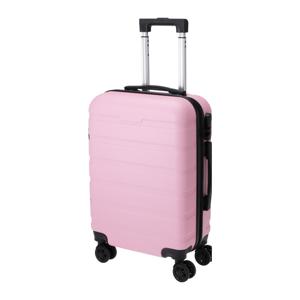 Handbagage koffer - lichtroze - 32 liter - 55x38x21.5 cm