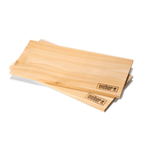 Weber cederhouten rookplank