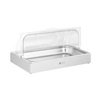Buffetvitrine - GN 1/1 - RVS met kap - Royal Catering