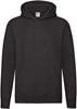 Fruit Of The Loom F421N Premium Hooded Sweat - Black - 3XL - thumbnail