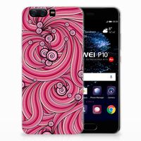 Huawei P10 Hoesje maken Swirl Pink - thumbnail