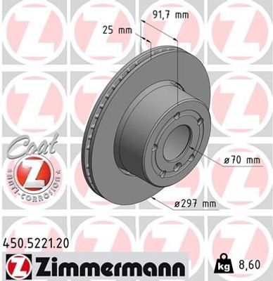 Remschijf Coat Z 450522120