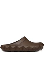 Valentino Garavani sabots Roman Stud Turtle - Marron