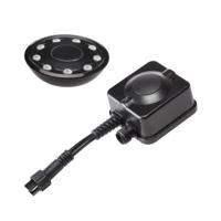 Afstandsbediening incl. ontvanger - IP44 Waterdicht - Max. 150 Watt - Zwart