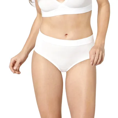 Allround - Go Maxi dames slip - Dames ondergoed one size - Stretchy modal - One size - Wit - Onderbroek - Ondergoed - One size - Onderbroek - -