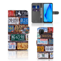 Huawei P40 Lite Telefoonhoesje met foto Kentekenplaten