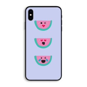 Smiley watermeloen: iPhone XS Max Biologisch afbreekbaar hoesje