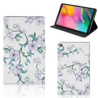 Samsung Galaxy Tab A 10.1 (2019) Uniek Tablet Cover Blossom White - thumbnail