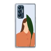 Leaf: Oppo Find X3 Neo Transparant Hoesje