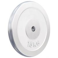 Halterschijf 15 kg Chroom