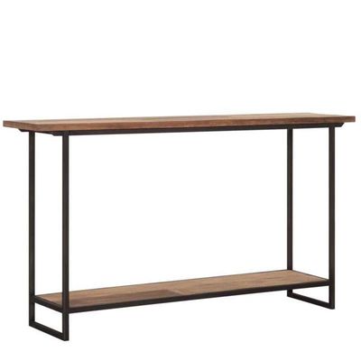 Sidetable Odeon | Hout | Teak | Zwart Donkerbruin Sidetable Odeon | Hout | Teak | Zwart Donkerbruin