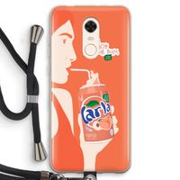 Peach please!: Xiaomi Redmi 5 Transparant Hoesje met koord