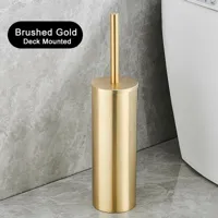 SteelClean Luxe Toiletborstel met Wandhouder - Zwart RVS Design SteelClean Luxe Toiletborstel met Wandhouder - Zwart RVS Design