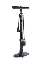 SKS Mirage vloerpomp staal met meter dualhead SKS Mirage vloerpomp staal met meter dualhead