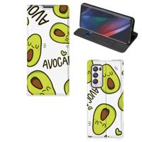 OPPO Find X3 Neo Magnet Case Avocado Singing OPPO Find X3 Neo Magnet Case Avocado Singing