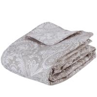 Atmosphera Bedsprei Lady Mary - beige - 240 x 260 cm - polyester - luxe motief - 1 cm dik