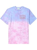 Aries t-shirt tie-dye à logo imprimé - Violet